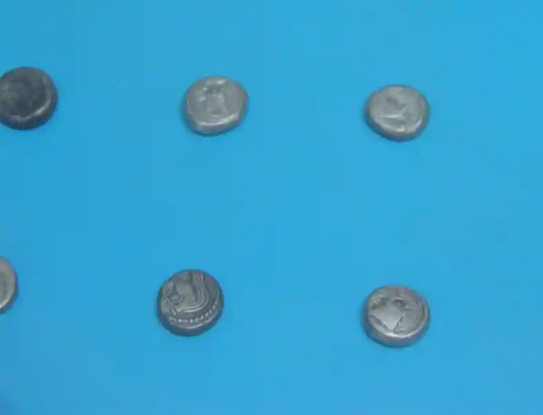 Four pieces coins 6th-3rd Century BC